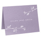 Sketched Branches Folded Shimmer Note Cards Image 3 of 8